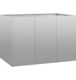 vidaXL Plantenbak 120x80x80 cm gegalvaniseerd staal