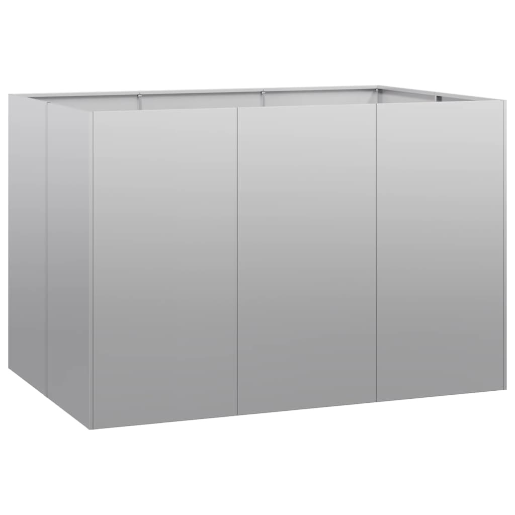 vidaXL Plantenbak 120x80x80 cm gegalvaniseerd staal