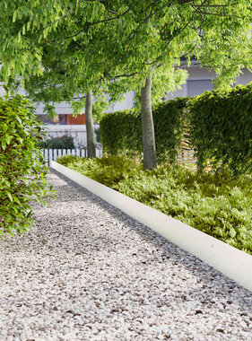 VidaXL Gazonranden 30 st 20x103 cm koudgewalst staal wit