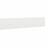 VidaXL Gazonranden 30 st 20x103 cm koudgewalst staal wit