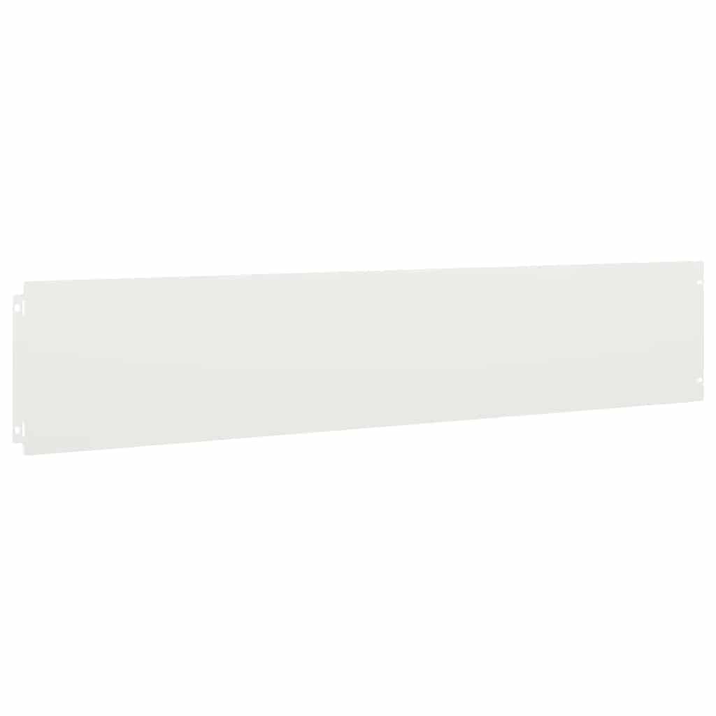 VidaXL Gazonranden 30 st 20x103 cm koudgewalst staal wit