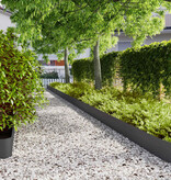 VidaXL Gazonranden 10 st 20x103 cm koudgewalst staal zwart