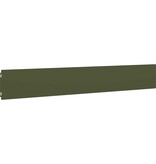 VidaXL Gazonranden 50 st 15x103 cm koudgewalst staal olijfgroen