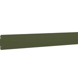 VidaXL Gazonranden 10 st 15x103 cm koudgewalst staal olijfgroen