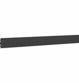 VidaXL Gazonranden 10 st 10x103 cm koudgewalst staal zwart