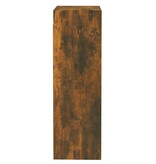 vidaXL Tv-meubelen 2 st 30,5x30x90 cm bewerkt hout gerookt eikenkleur