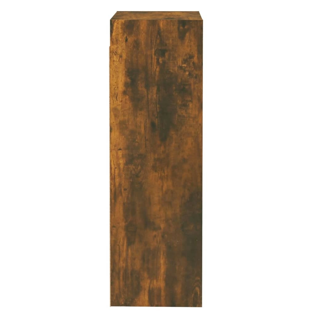 vidaXL Tv-meubelen 2 st 30,5x30x90 cm bewerkt hout gerookt eikenkleur