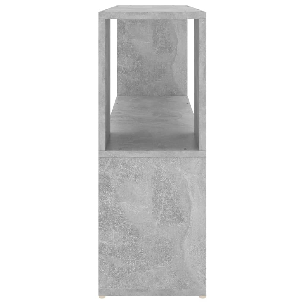 vidaXL Boekenkast 100x24x63 cm bewerkt hout betongrijs