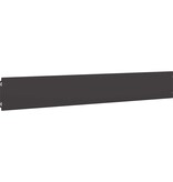 vidaXL Gazonranden 50 st 15x103 cm koudgewalst staal zwart