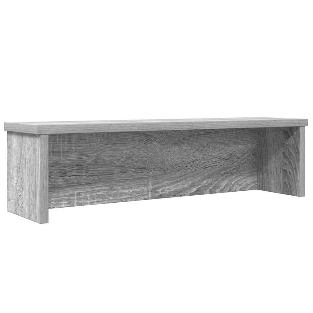 vidaXL Keukenrekken stapelbaar 2 st 50x15x16 cm grijs sonoma eiken