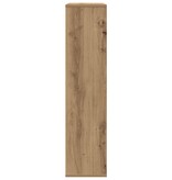 VidaXL Boekenkast 89x24x101,5 cm bewerkt hout artisanaal eikenkleurig