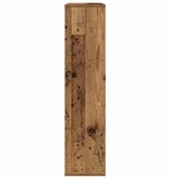 VidaXL Boekenkast 89x24x101,5 cm bewerkt hout oud houtkleurig
