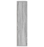 VidaXL Boekenkast 89x24x101,5 cm bewerkt hout grijs sonoma eikenkleur