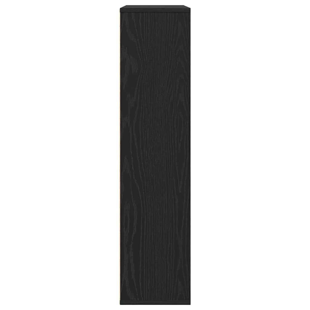 VidaXL Boekenkast 89x24x101,5 cm bewerkt hout zwart eikenkleurig