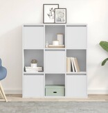 VidaXL Boekenkast 89x24x101,5 cm bewerkt hout wit