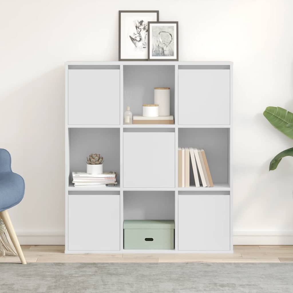 VidaXL Boekenkast 89x24x101,5 cm bewerkt hout wit