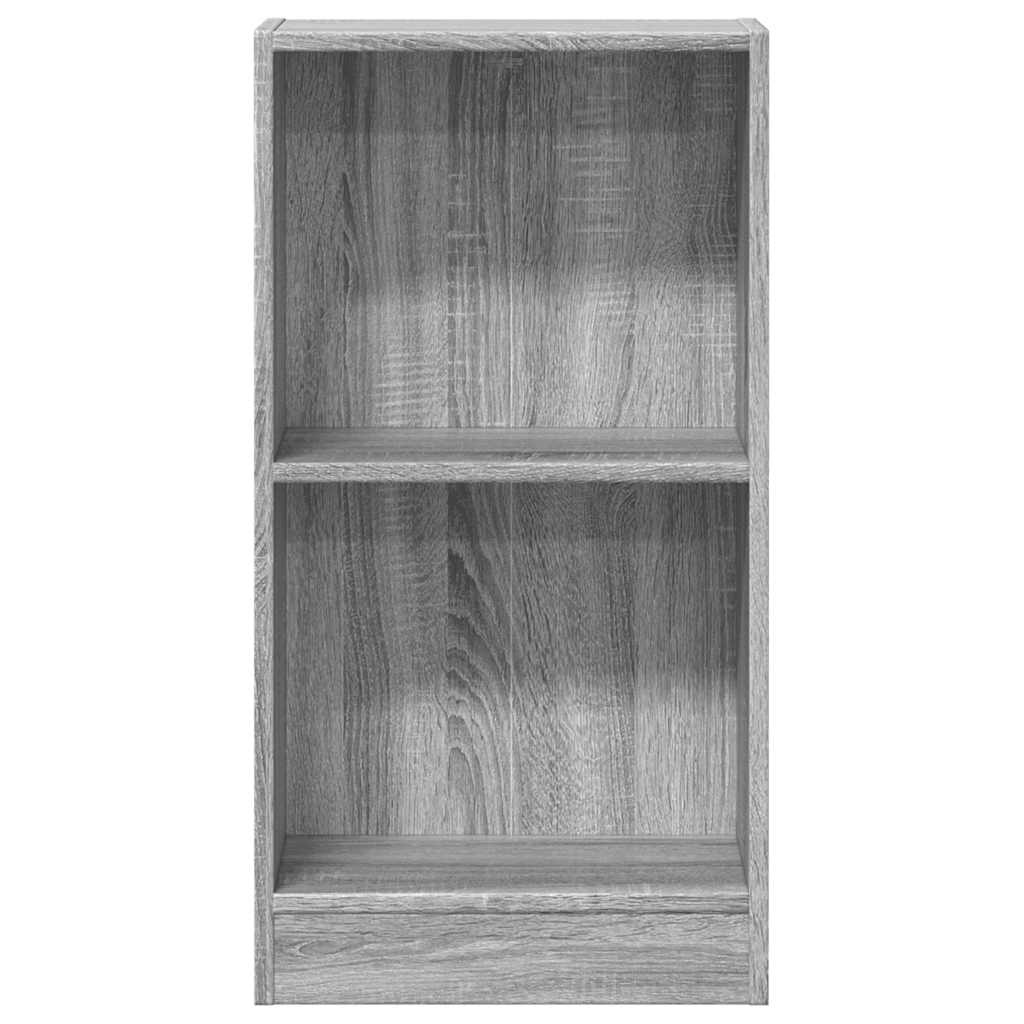 VidaXL Boekenkast 40x24x76 cm bewerkt hout grijs sonoma eikenkleurig