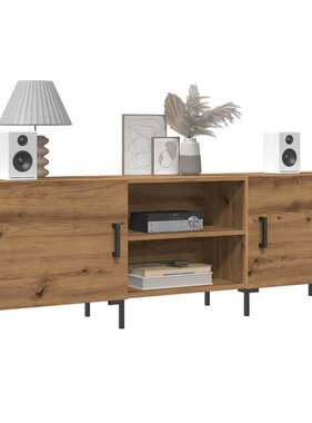 VidaXL Tv-meubel 150x30x50 cm bewerkt hout artisanaal eikenkleurig