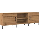 VidaXL Tv-meubel 150x30x50 cm bewerkt hout artisanaal eikenkleurig