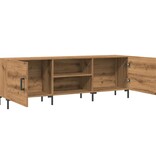 VidaXL Tv-meubel 150x30x50 cm bewerkt hout artisanaal eikenkleurig