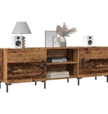 VidaXL Tv-meubel 150x30x50 cm bewerkt hout oud houtkleurig