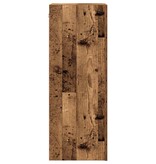 VidaXL Tv-meubel 30,5x30x90 cm bewerkt hout oud houtkleurig