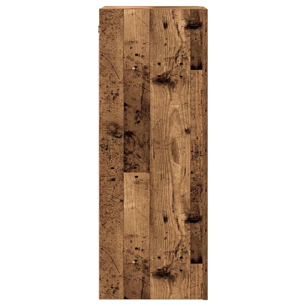 VidaXL Tv-meubel 30,5x30x90 cm bewerkt hout oud houtkleurig