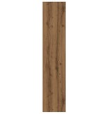 VidaXL Boekenkast/tv-meubel 36x30x143cm bewerkt hout artisanaal eiken