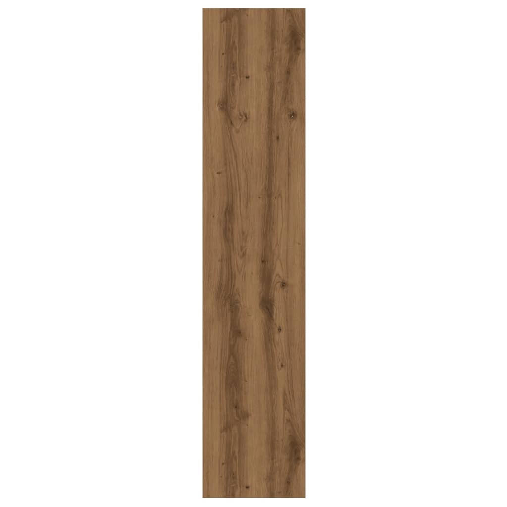VidaXL Boekenkast/tv-meubel 36x30x143cm bewerkt hout artisanaal eiken