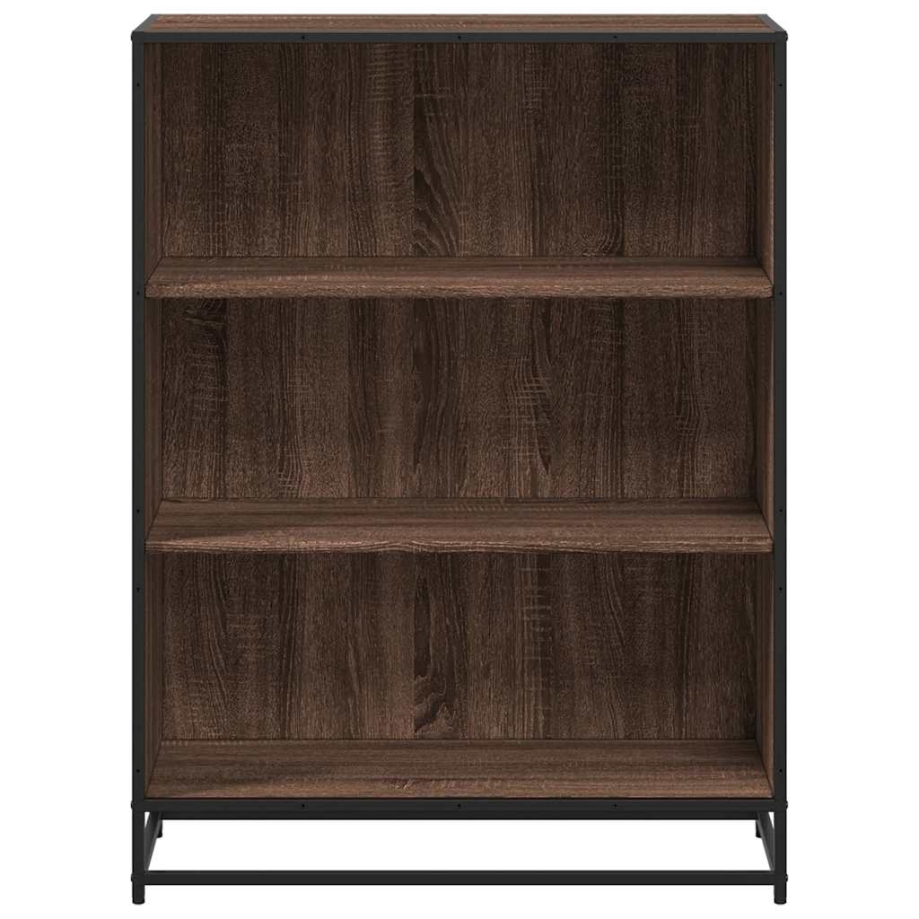 VidaXL Boekenkast 80,5x35x107,5 cm bewerkt hout bruin eikenkleur