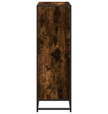 VidaXL Boekenkast 80,5x35x107,5 cm bewerkt hout gerookt eikenkleurig