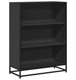 VidaXL Boekenkast 80,5x35x107,5 cm bewerkt hout zwart