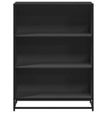 VidaXL Boekenkast 80,5x35x107,5 cm bewerkt hout zwart
