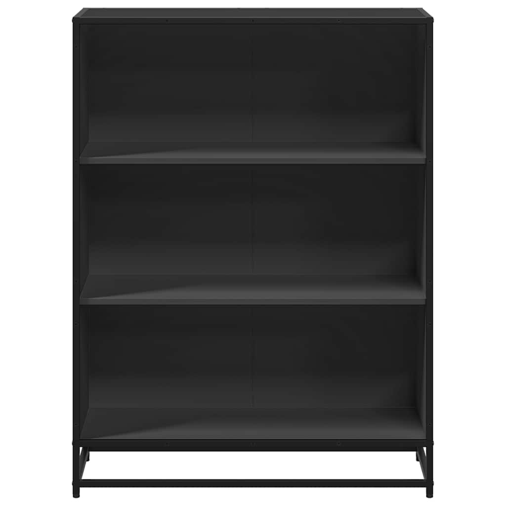 VidaXL Boekenkast 80,5x35x107,5 cm bewerkt hout zwart