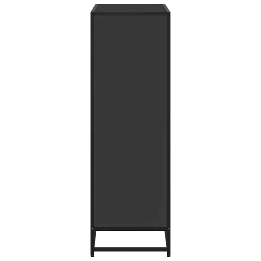 VidaXL Boekenkast 80,5x35x107,5 cm bewerkt hout zwart