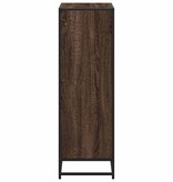 VidaXL Boekenkast 60x35x107,5 cm bewerkt hout bruin eikenkleur
