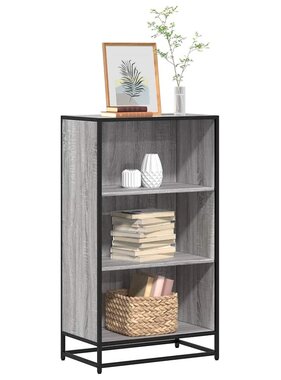 VidaXL Boekenkast 60x35x107,5 cm bewerkt hout grijs sonoma eikenkleur