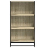 VidaXL Boekenkast 60x35x107,5 cm bewerkt hout sonoma eikenkleurig