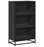 VidaXL Boekenkast 60x35x107,5 cm bewerkt hout zwart