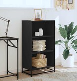 VidaXL Boekenkast 60x35x107,5 cm bewerkt hout zwart