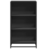 VidaXL Boekenkast 60x35x107,5 cm bewerkt hout zwart