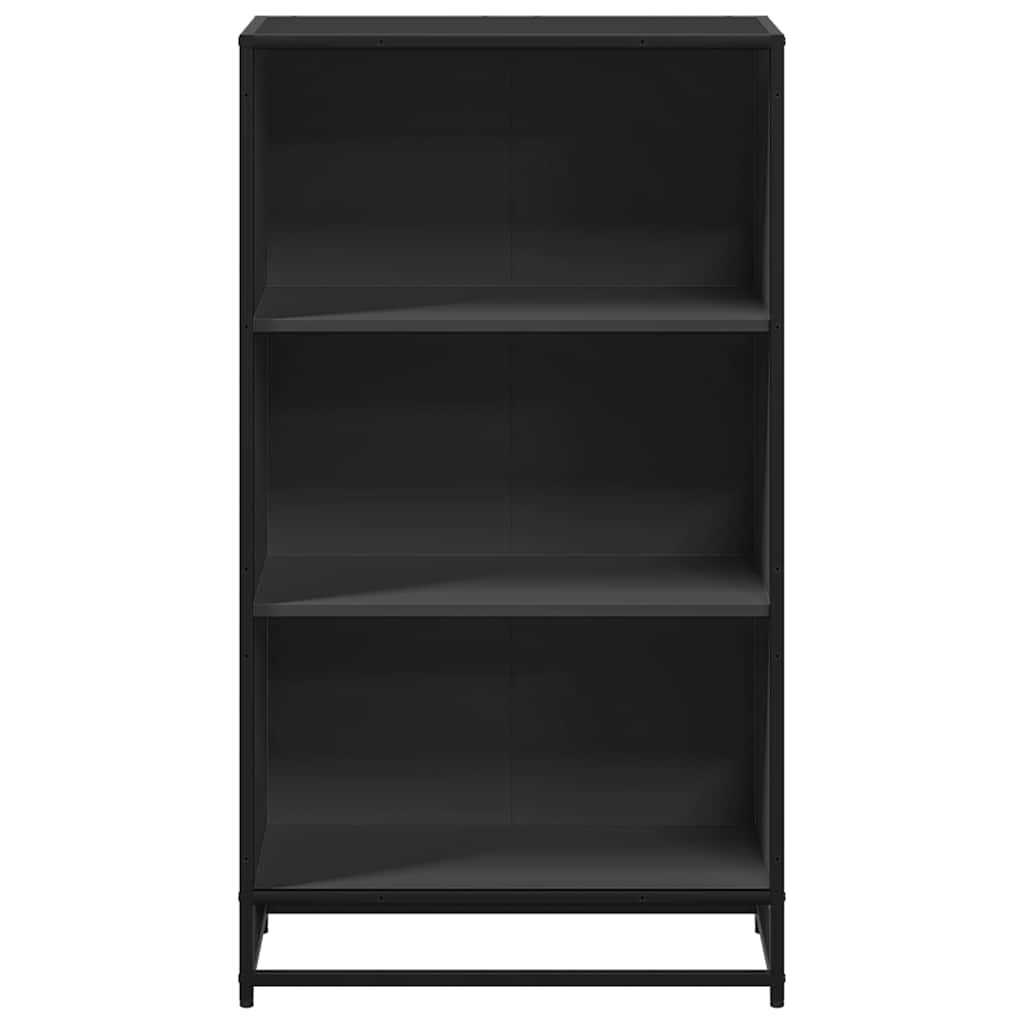 VidaXL Boekenkast 60x35x107,5 cm bewerkt hout zwart