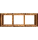 VidaXL Plantenbak roestig 120x40x80 cm weervast staal