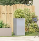 VidaXL Plantenbak 40x40x80 cm gegalvaniseerd staal