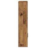 VidaXL Boekenkast 60x24x120 cm bewerkt hout oud houtkleurig