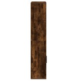 VidaXL Boekenkast 60x24x120 cm bewerkt hout gerookt eikenkleurig