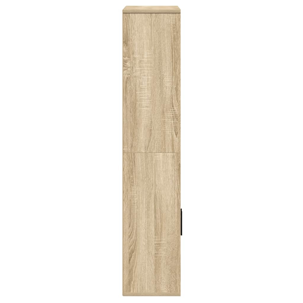 VidaXL Boekenkast 60x24x120 cm bewerkt hout sonoma eikenkleurig