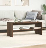 VidaXL Tv-meubel 100x40x40 cm bewerkt hout bruin eikenkleur