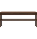 VidaXL Tv-meubel 100x40x40 cm bewerkt hout bruin eikenkleur