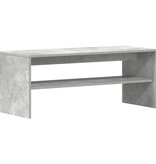 VidaXL Tv-meubel 100x40x40 cm bewerkt hout betongrijs